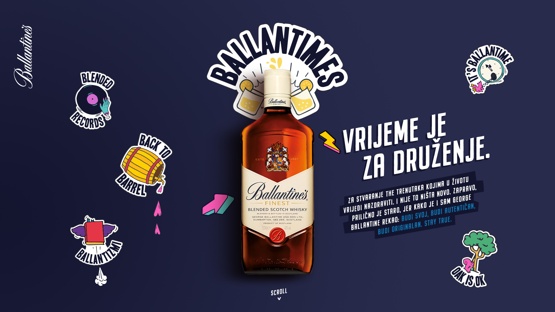 Ballantine’s goes BLTN